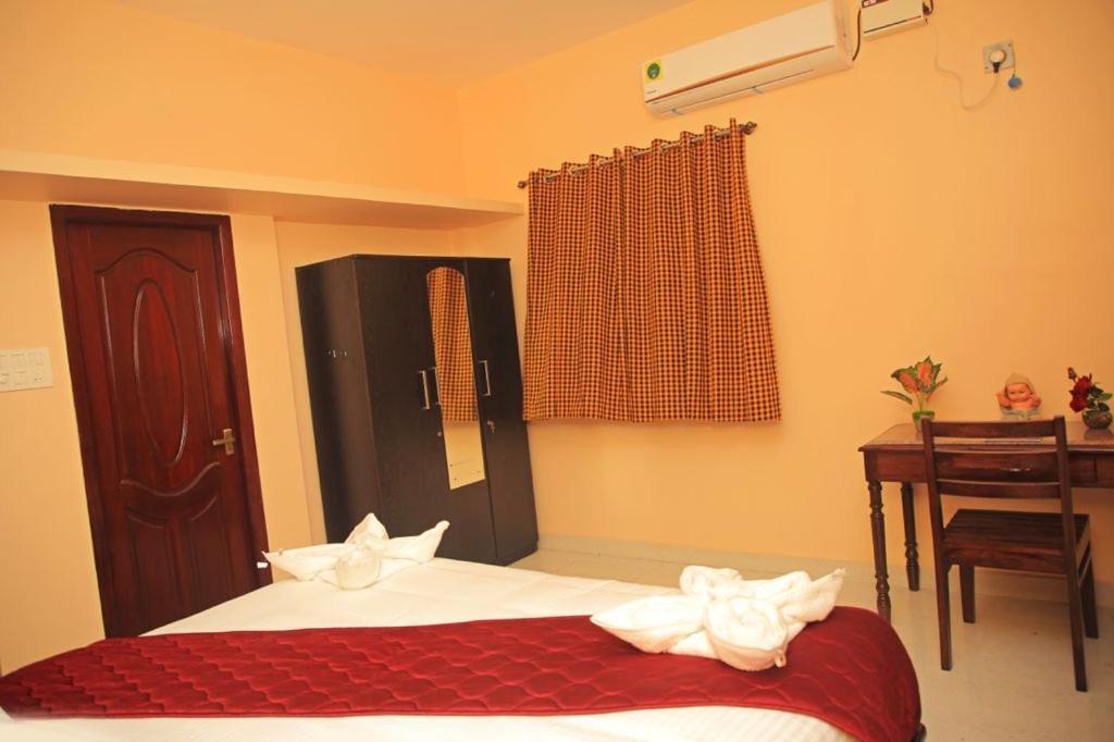 Mp Villa - Lovely Furnished Appartment ปอนดิเชอรี ภายนอก รูปภาพ